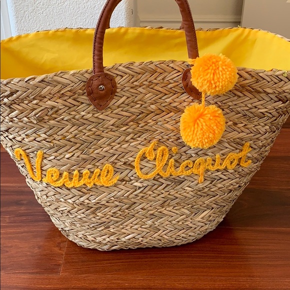 veuve clicquot beach bag